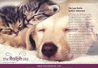 Favourite pet loss poems from The Ralph Site, non-profit pet loss support